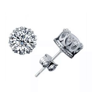 925Sterling SilverPost DiamondShape